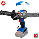 ЗУБР Т7, 20 В, 70 Н·м, без АКБ, бесщеточная ударная дрель-шуруповерт, Профессионал (DBS-201), фото 10