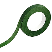 Тейп-лента для цветов 1,2 см*23 м, зеленый
