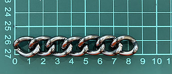 Цепочка металлическая СМ-01 черный никель