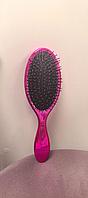 Расческа массажная для волос Kiepe pro Holiday Pearls brushaers (розовая)