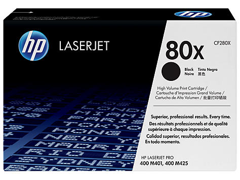 Картридж 80X/ CF280X (для HP LaserJet Pro M401/ M425)