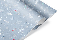Упаковочная бумага в листах 0,7х1 м Морозное утро, 10 л (арт.2050895)