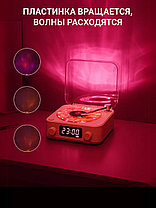 Музыкальная беспроводная Bluetooth колонка, ночник проигрыватель, фото 3