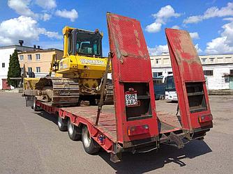 Трал для перевозки бульдозера