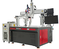 Лазерный сварочный аппарат портальный для литий-ионных аккумуляторов