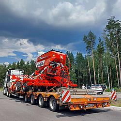 Трал для перевозки сеялки