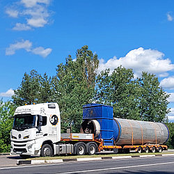 Трал для перевозки емкостей