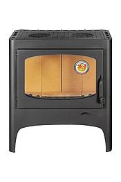 Печь-камин БАВАРИЯ ЭКО с плитой две конфорки