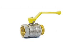 Кран шаровый ГАЗ 3/4" (Ду 20) Нар./Внутр. ручка, LD