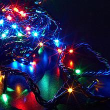 ГИРЛЯНДА-НИТЬ LED ТВИНКЛ ЛАЙТ, 20М, МУЛЬТИКОЛОР, С КОНТРОЛЛЕРОМ