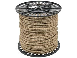 Веревка джутовая 6 мм 200 м STARFIX