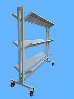 Стеллаж для хранения пожарных рукавов