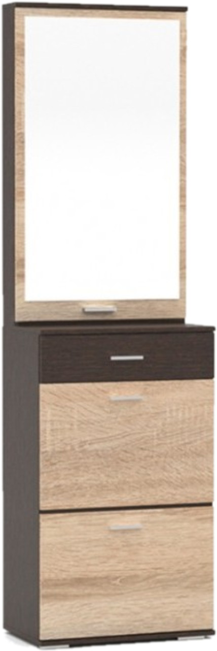 Комод с зеркалом "Виола" Венге/Дуб Сонома