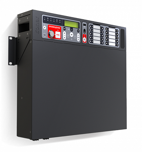 Прибор управления оповещением Sonar SPM-C20085-AW