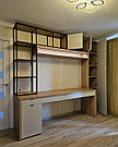Комплект корпусной мебели в подростковую комнату: шкаф, стол, стеллаж, фото 9