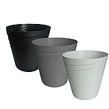 Корзина для мусора ЛЮКС ВИЧЕНЦА, цвет сталь, 12 л, фото 2