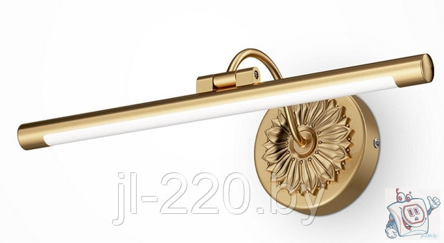 Подсветка Maytoni Mirror Oculus MIR014WL-L9G3K, IP20, золото, белый