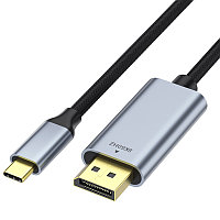 Кабель USB3.1 Type-C - DP, UltraHD 8K60Hz, 2 метра, черный 559398