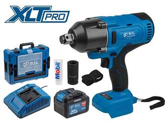 Аккум. ударный гайковерт BULL SC 1801 Xcase XLTpro БЕСЩЕТ., 18 В, 1000 Н*м, 3/4", 1х6 А*ч, з/у 4 А