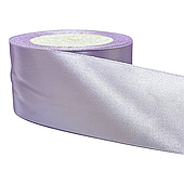 Лента атласная, 5 см*23 м, светлая орхидея