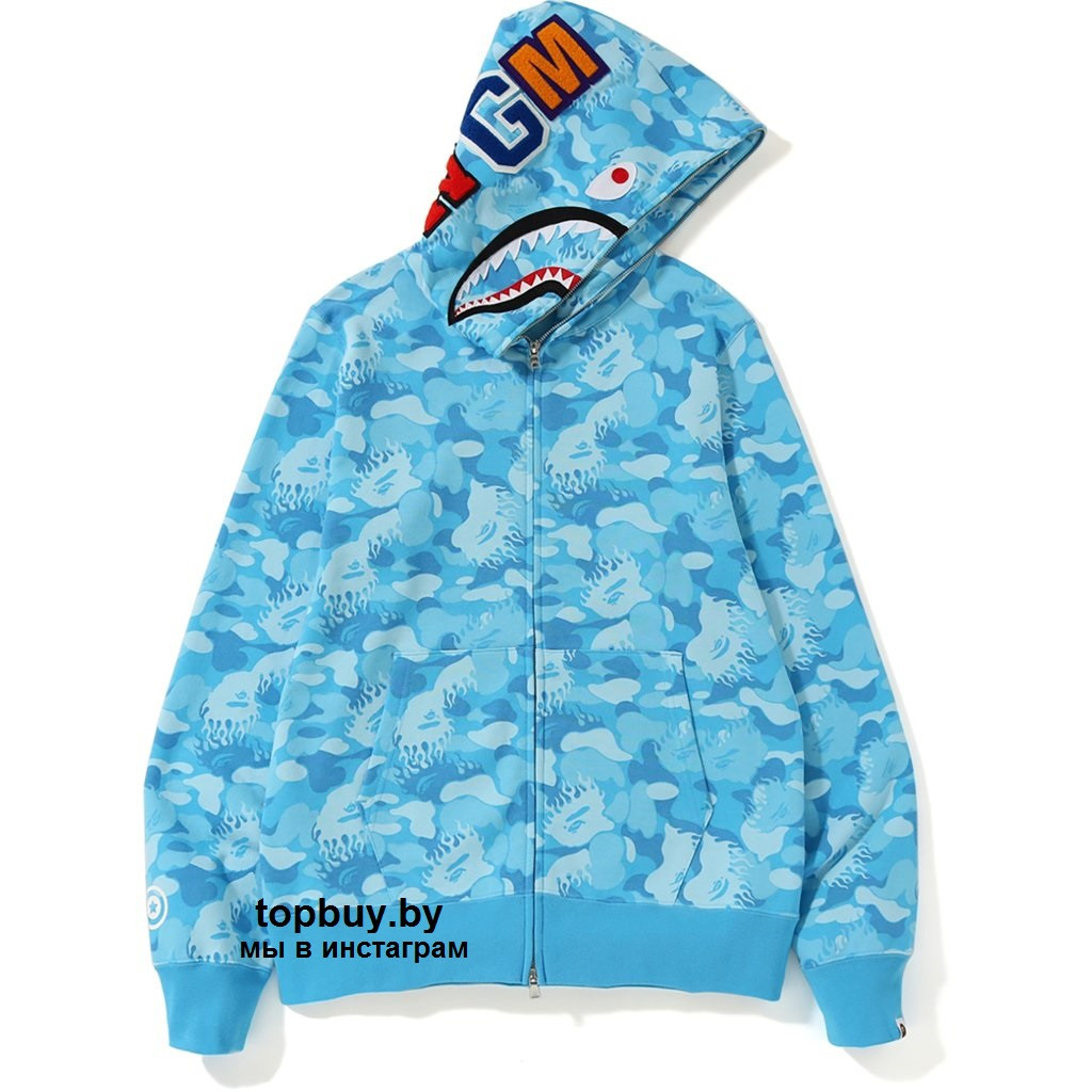 Толстовка BAPE, медузы.