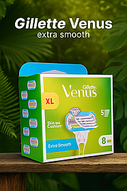 Кассета для бритвы Venus 5, Extra Smooth, 8 шт