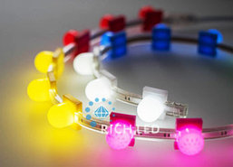 Светодиодная лента для клипсолайта Rich LED, 24В, белая, бухта 50 м, резка 1 м