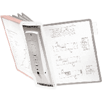 Стойка информационная Sherpa, настенная, A4, 10 демопанелей (в компл. не идут), серый