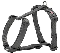 Шлея для собак "TRIXIE" "Premium H-harness" XS-S графит (203216)
