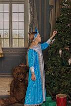 Костюм карнавальный Пуговка Снегурочка Сударушка / 3016 к-20, фото 2