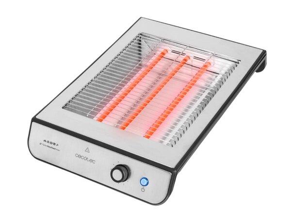 Тостер Cecotec Turbo EasyToast Inox Flatbed / 8004