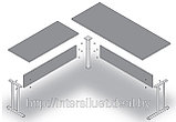 Опора мебельная (база для столов) «СИГМА» Н-710мм, фото 4