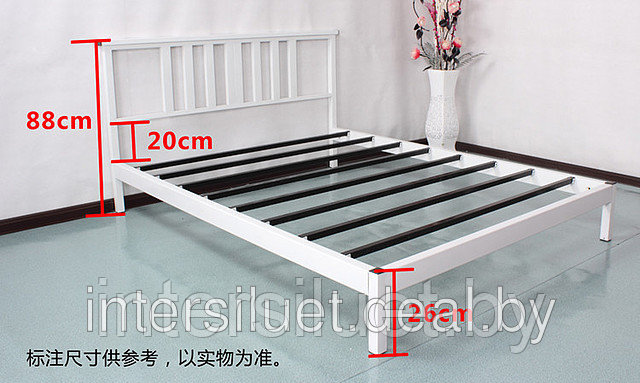 Каркас кровати Классик 1,8*2,0м из металла - фото 5 - id-p13880950