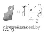 Сетчатая полка для одежды и обуви 120х30см, белая, фото 2