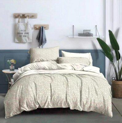 Комплект постельного белья Царство сновидений Поплин Олива Евро / 150-0089, фото 2