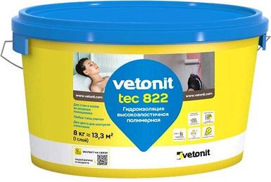 Гидроизоляционная мастика Vetonit Tec 822
