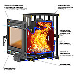 Чугунная печь для бани Везувий Легенда Ковка 28 (505), фото 2