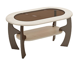 Журнальный стол МАДЖЕСТА 2 (Венге/ Клен Азия) Олмеко