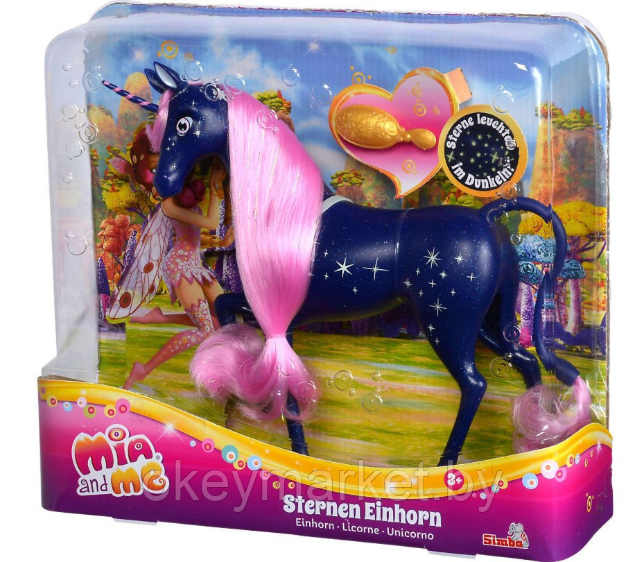 Игрушка Simba Миа и Я : Фигурка Звездный единорог + аксессуары 109483043