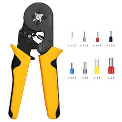 Клещи обжимные для втулочных наконечников DEKO DKCT04