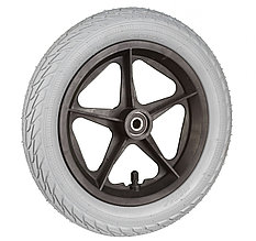 Колесо заднее пневматическое для инвалидной коляски, (12" R310/55 мм., ось D12, Ступица 54 мм.)