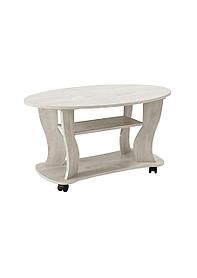 Журнальный стол САТУРН М05 (Бетон Пайн белый) Олмеко