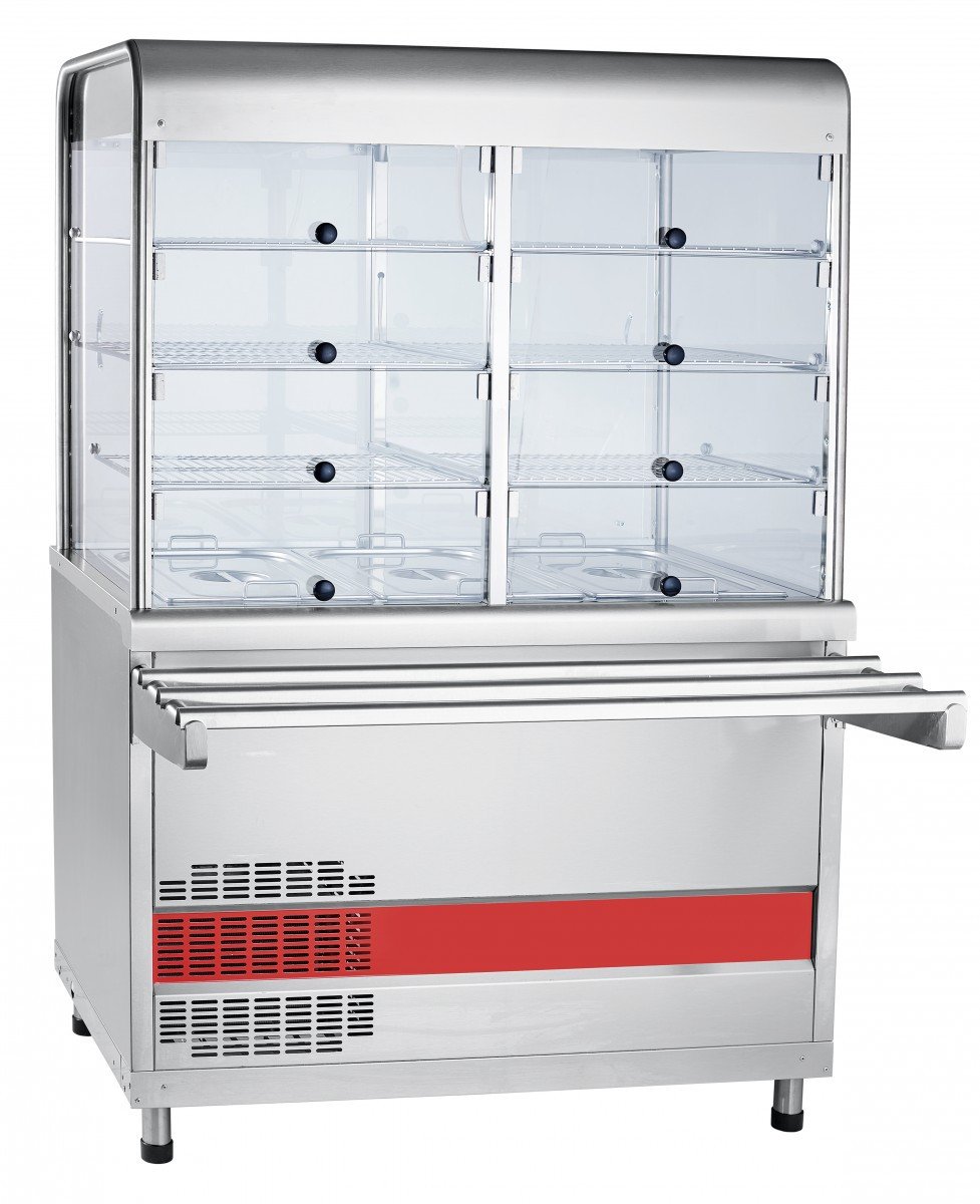 Прилавок-витрина холодильный Abat ПВВ(Н)-70КМ-С-02-НШ - фото 1 - id-p35652382