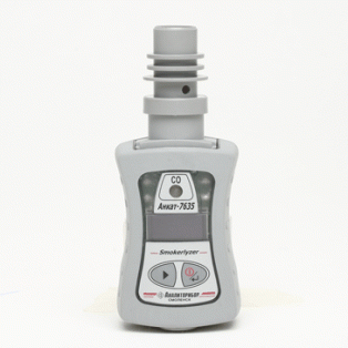 АНКАТ-7635 Smokerlyzer - индикатор оксида углерода в выдыхаемом воздухе