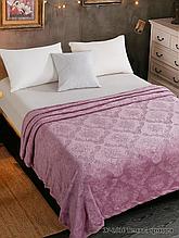 Плед Велсофт 180х200 см Бояртекс диз. 062 (17-1610) Темная орхидея