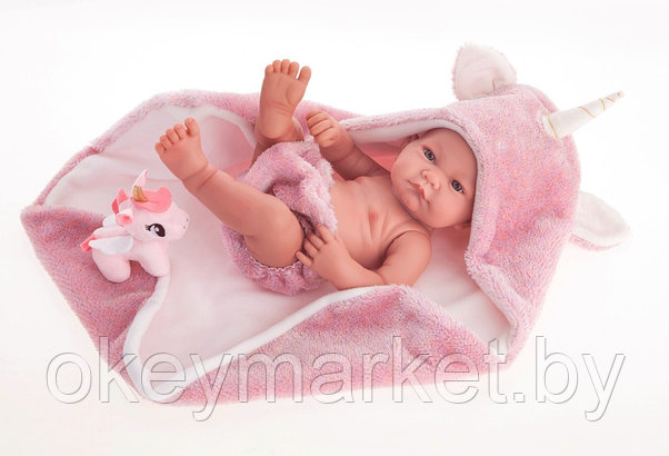 Кукла Antonio Juan виниловая Круз в розовом 5086, 42 см, фото 2