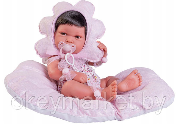 Кукла Antonio Juan виниловая Пиппа в розовом 50397, 42 см, фото 2