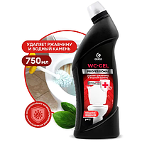 Средство для чистки сантехники "WC-gel" Professional (флакон 750 мл), GRASS