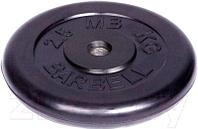 Диск для штанги MB Barbell d31мм 2.5кг