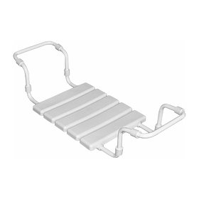 Сиденье в ванную, цвет белый